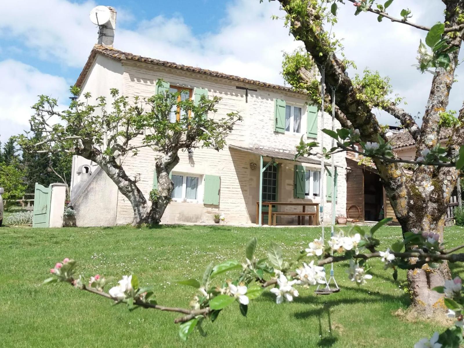 Gite Des Gravets Sigalens Exterior foto